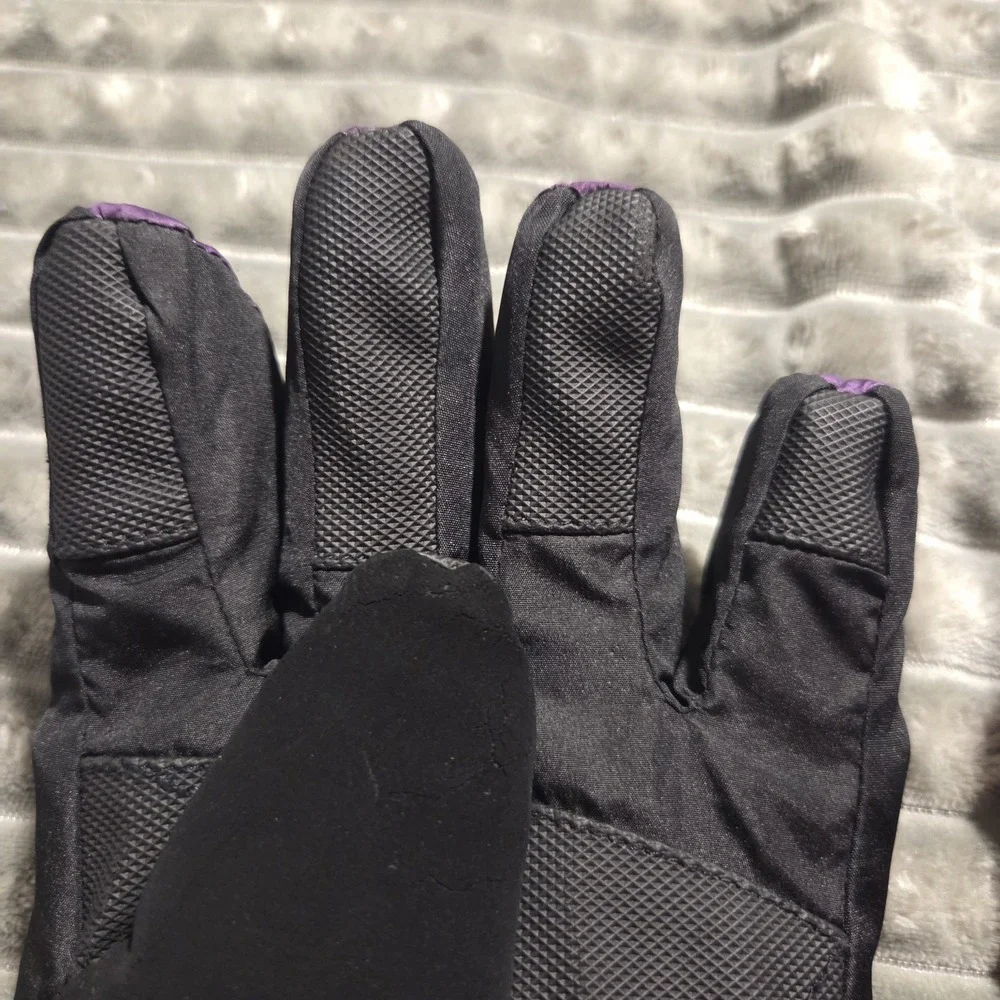 Champion C9 Girls Youth Winter Ski Gloves Waterproof Purple Ombre Youth L/XL8/16